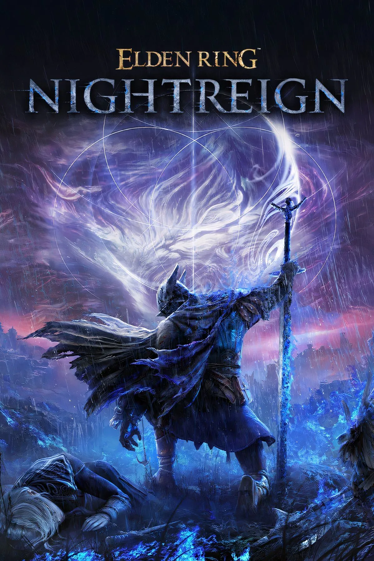Ảnh bìa game Elden Ring Nightreign, phiên bản spin-off nhiều người chơi