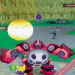 Ảnh chụp màn hình gameplay của The Misadventures of Tron Bonne trên PS1