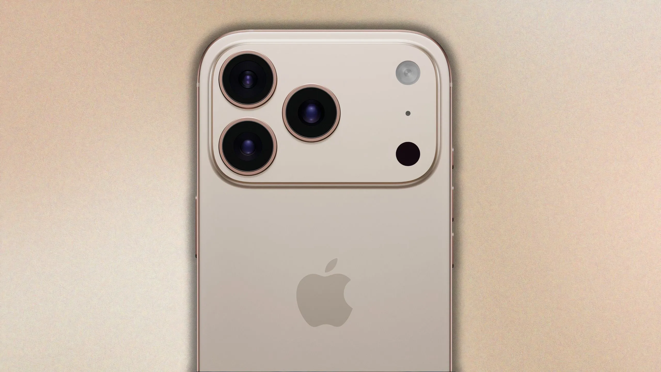Ảnh concept thiết kế iPhone 17 Pro màu titanium