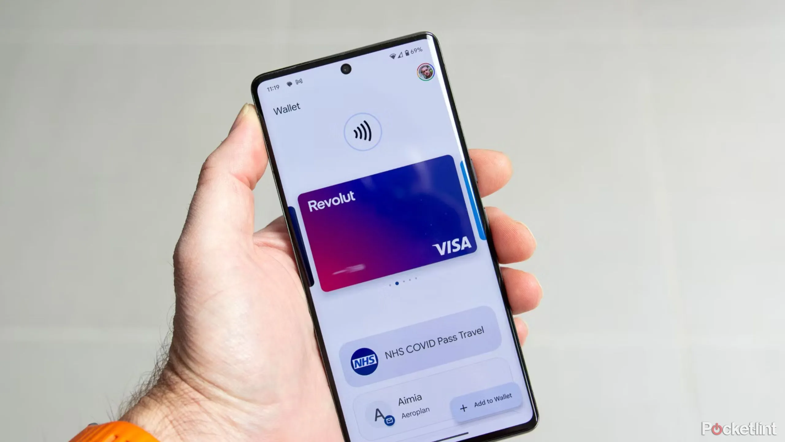 Biểu tượng ứng dụng Google Wallet, nơi đã triển khai tính năng định danh kỹ thuật số.