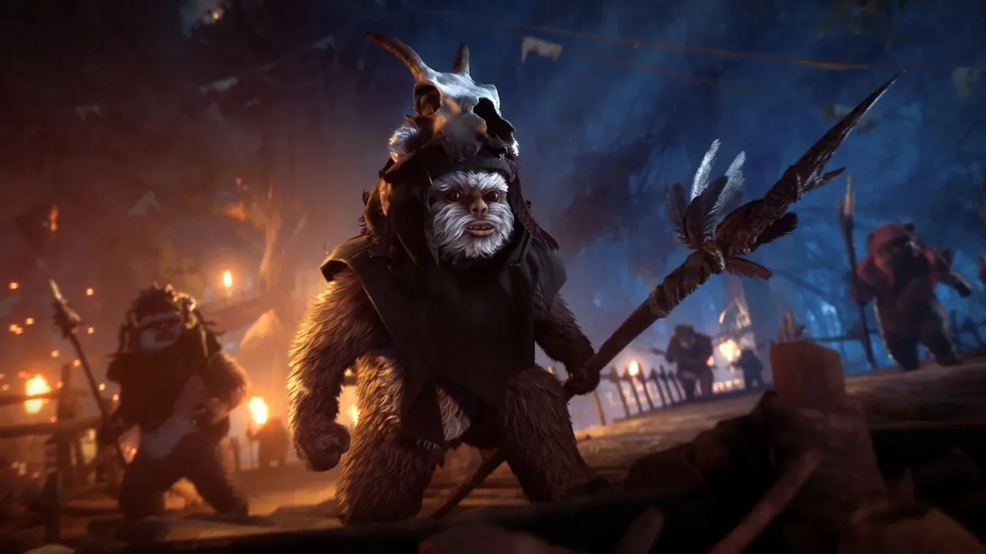 Cảnh chơi game trong Star Wars Battlefront 2, thể hiện game vẫn đang hoạt động nhờ cộng đồng fan