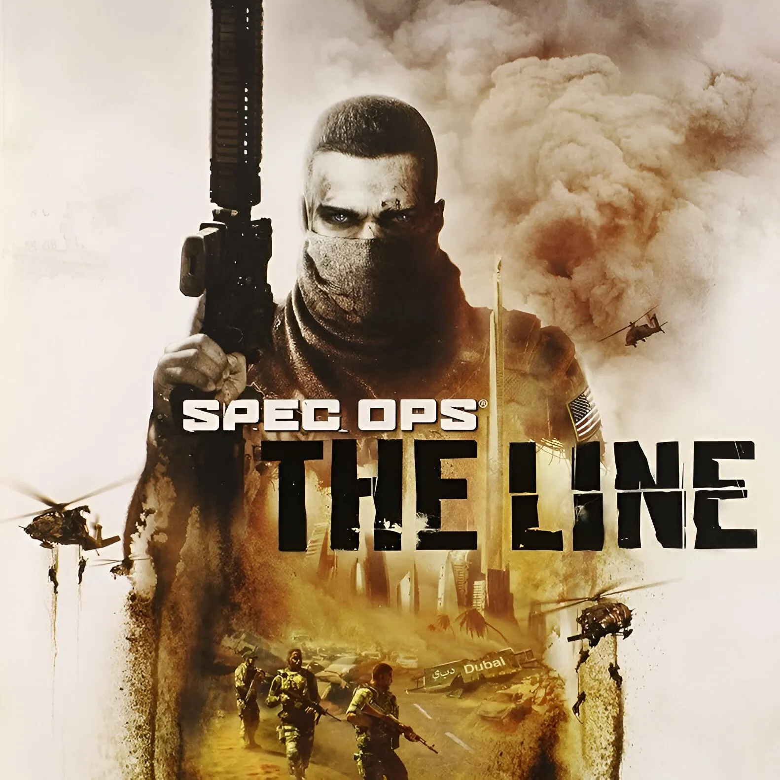 Captain Martin Walker trong Spec Ops: The Line, nhân vật vật lộn với thực tại và ảo giác