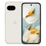 Điện thoại Google Pixel 9a màu iris hiển thị màn hình chính