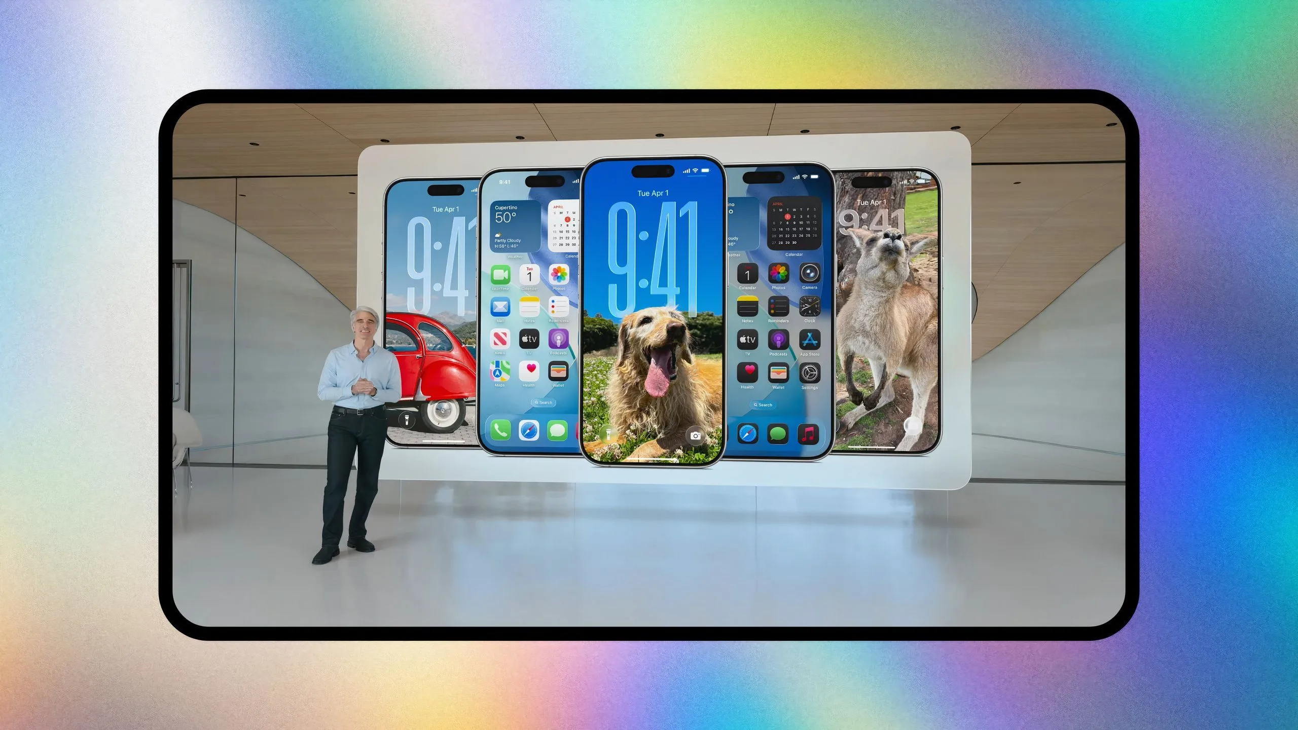 Giao diện 'Liquid Glass' mới trên hệ điều hành Apple phiên bản 26