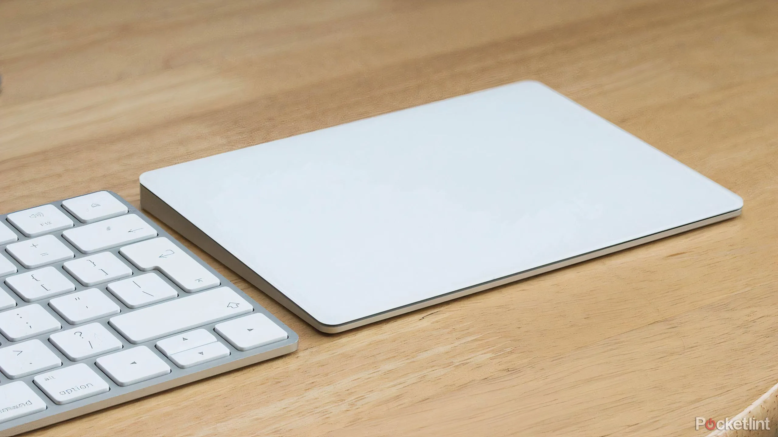 Hình ảnh bàn phím Apple Magic Keyboard và bàn di chuột Magic Trackpad 2