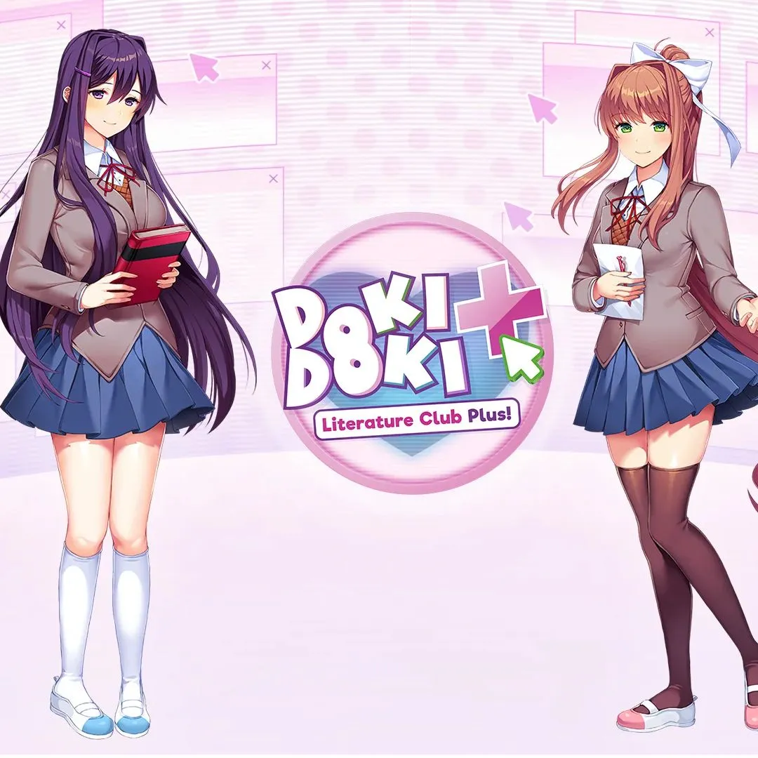 Hình ảnh các nhân vật nữ trong Doki Doki Literature Club, tựa game kinh dị tâm lý gây ám ảnh