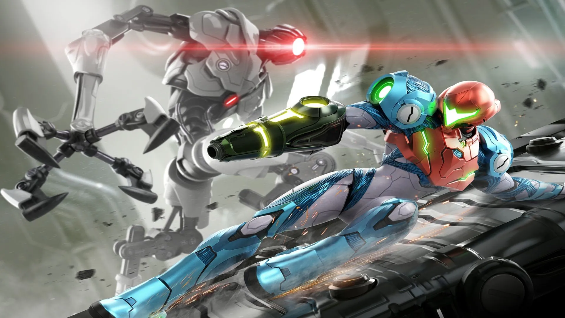 Hình ảnh quảng bá game Metroid Dread trên Nintendo Switch, một ví dụ về tối ưu game tốt