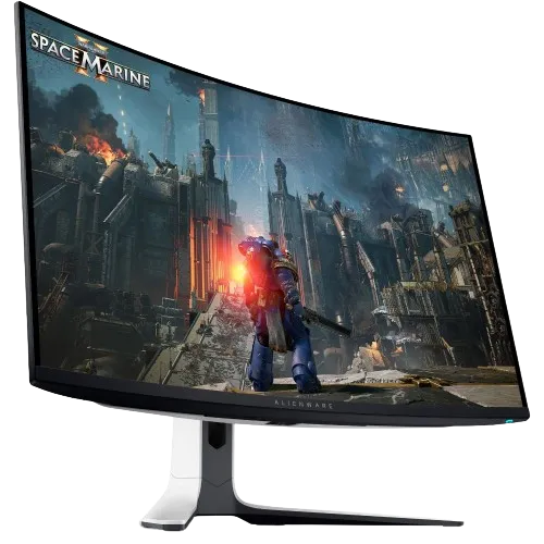 Hình ảnh render màn hình gaming Alienware AW3225QF QD-OLED 4K 240Hz