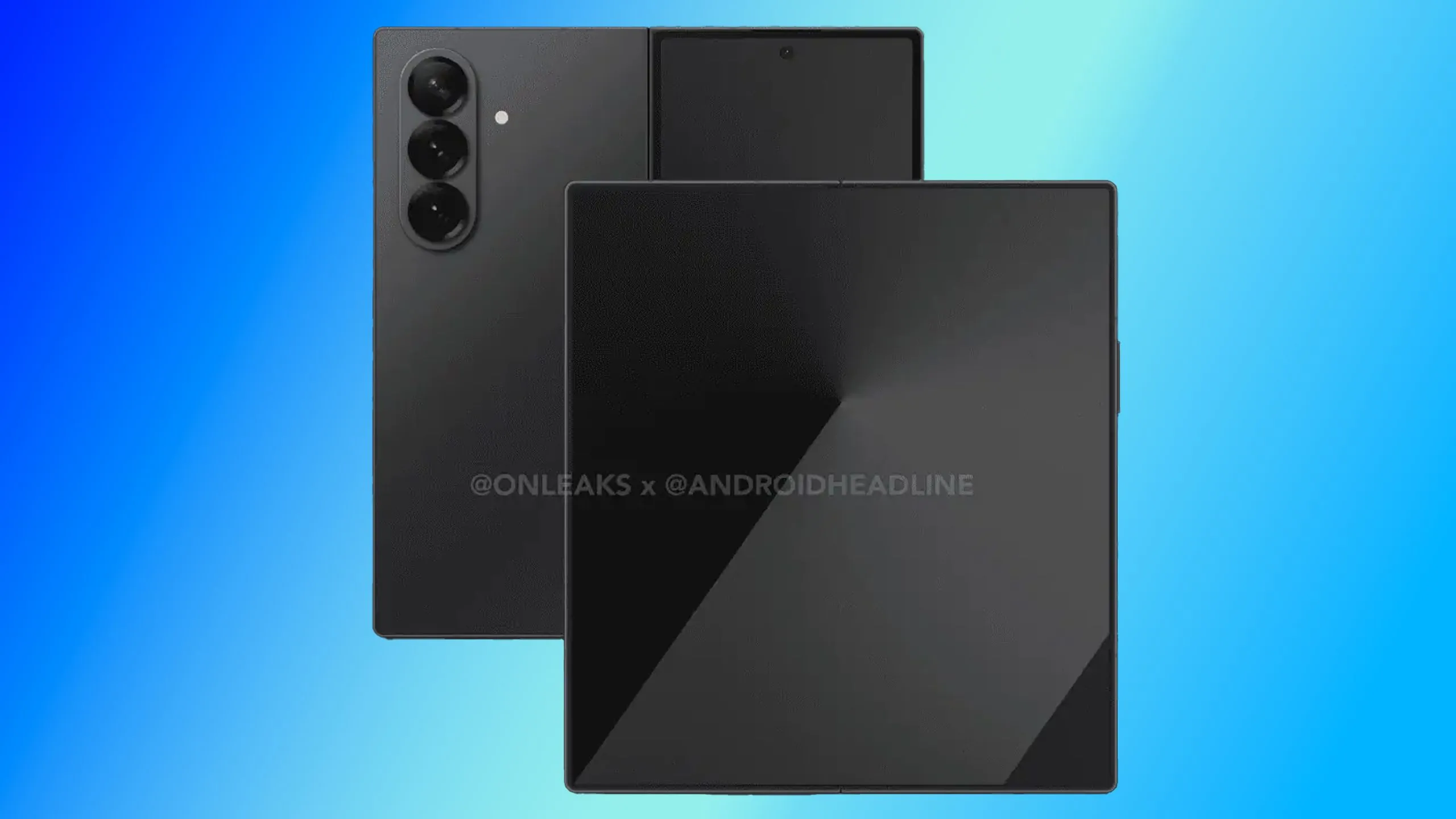 Hình ảnh rò rỉ thiết kế điện thoại gập Samsung Galaxy Z Fold 7 mỏng hơn