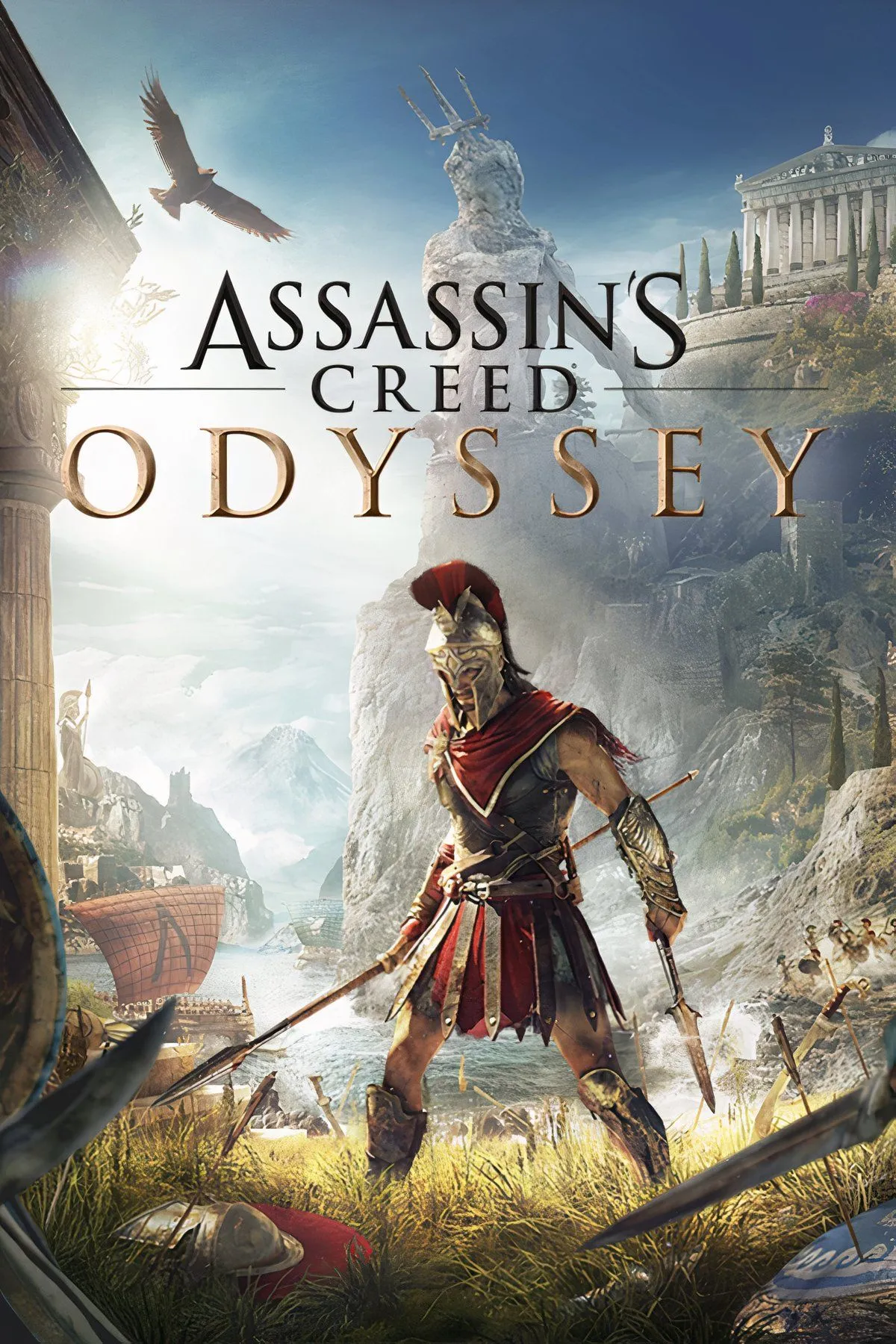 Kiến trúc Hy Lạp cổ đại và chiến thuyền trong Assassin's Creed Odyssey