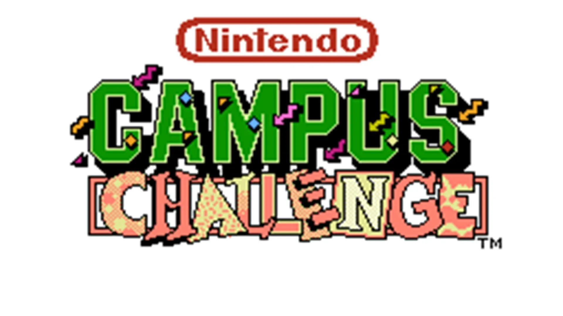 Màn hình tiêu đề game giải đấu Nintendo Campus Challenge 1992 trên SNES