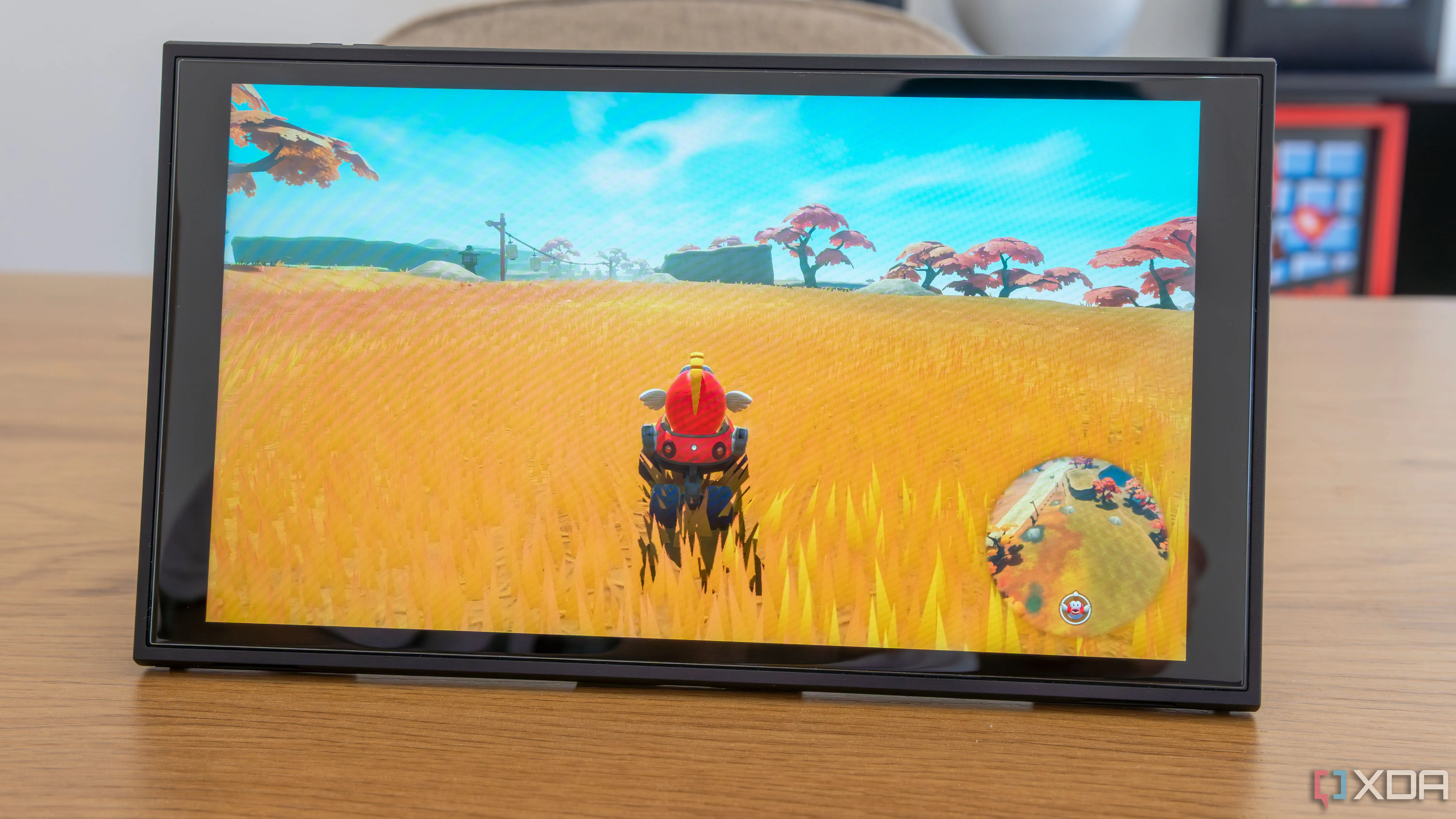 Máy Nintendo Switch 2 hiển thị trò chơi Mario Kart World