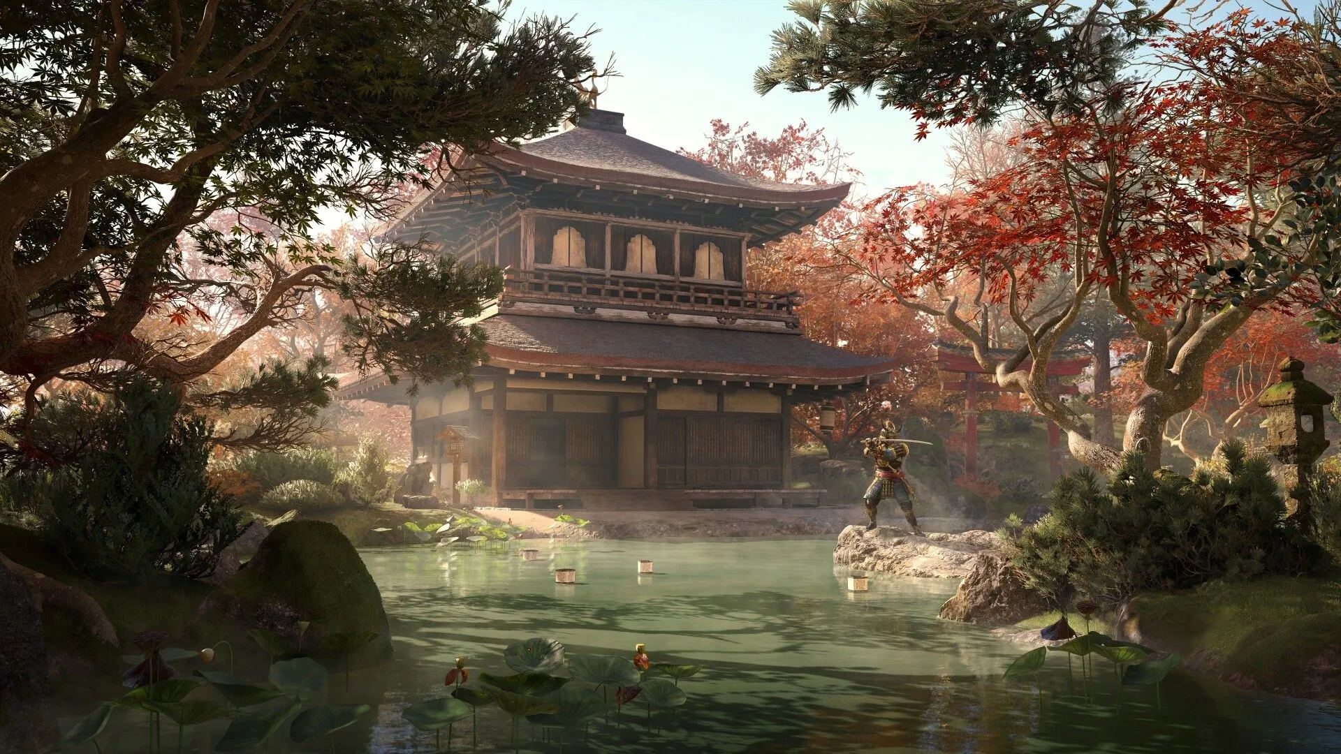 Nhân vật chính trong Assassin's Creed Shadows khám phá vùng đất Nhật Bản