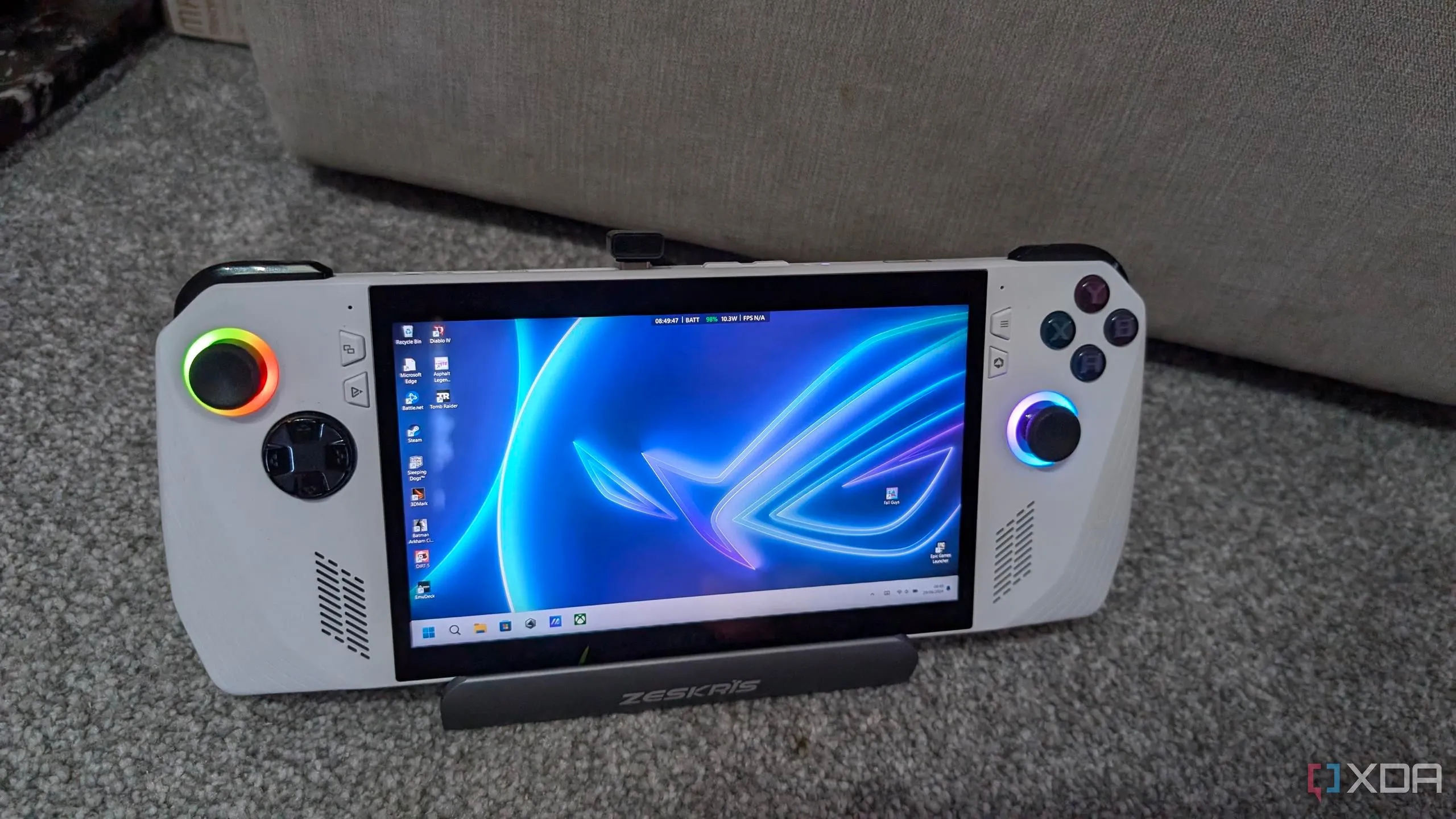 ROG Xbox Ally hiển thị giao diện toàn màn hình mới của Microsoft