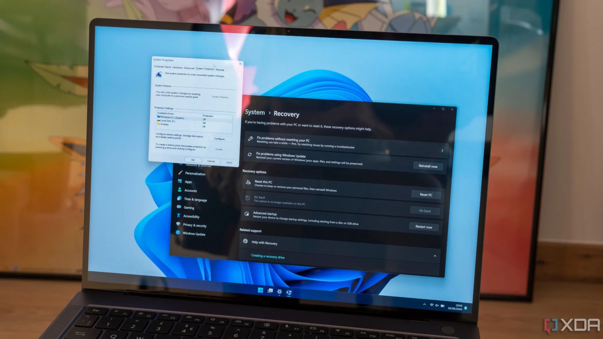 So sánh giao diện Cài đặt hiện đại và Bảng điều khiển (Control Panel) cũ trên Windows 11