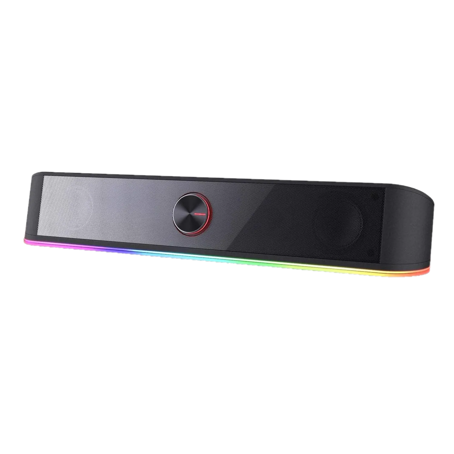 Thanh âm thanh Redragon GS560 màu đen với đèn RGB, sản phẩm nâng cấp PC giá rẻ được đánh giá cao.