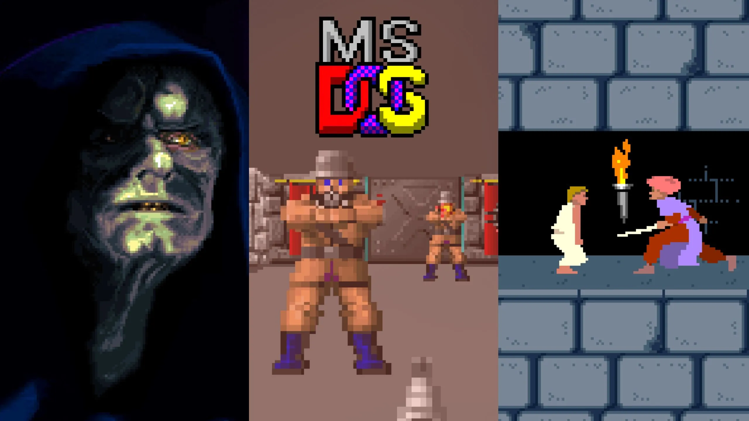 Tổng hợp hình ảnh các tựa game MS-DOS kinh điển thời xưa