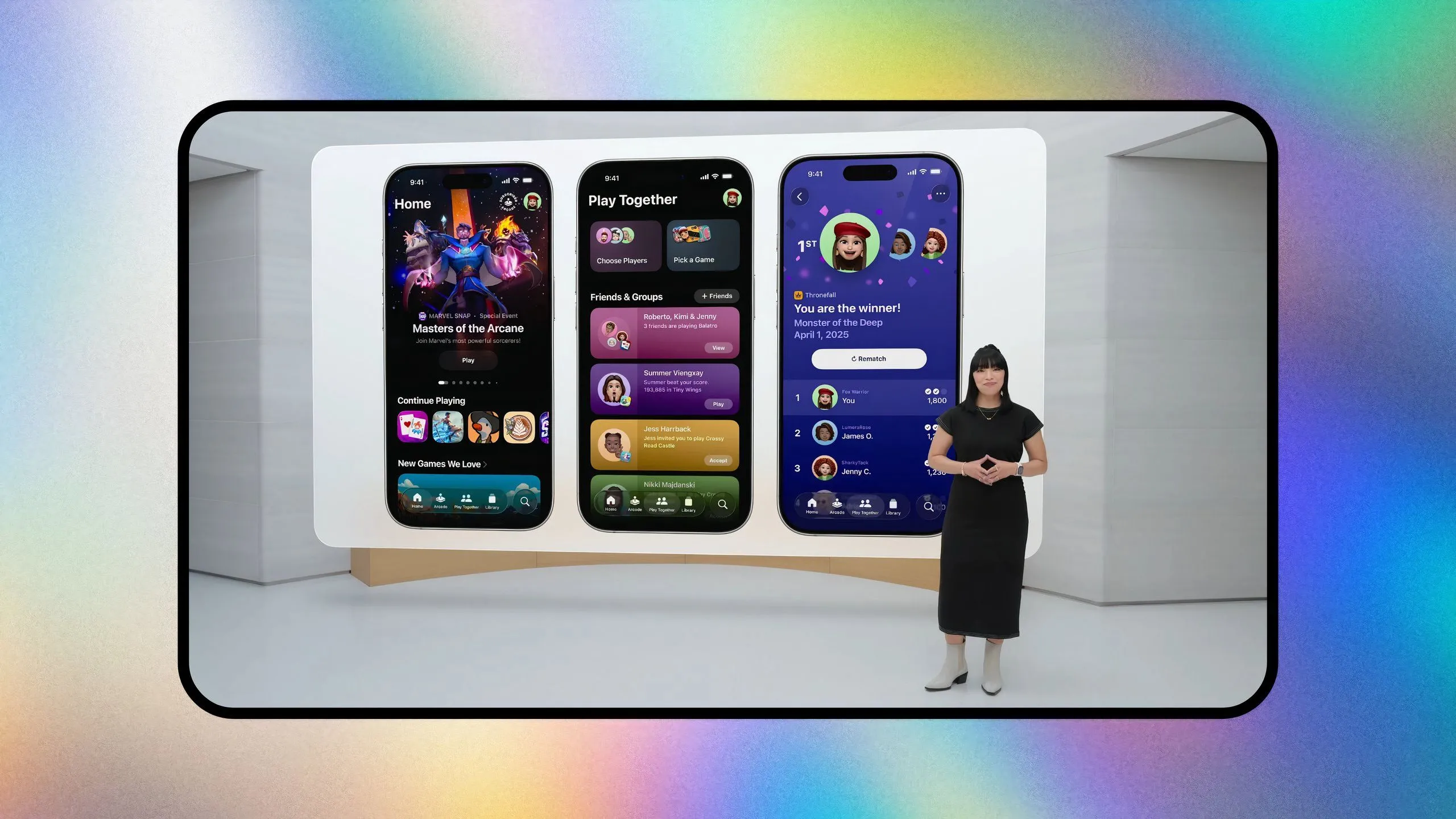 Ứng dụng Games tập trung mới trên iOS 26 và các OS khác của Apple