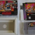 Vỏ hộp bộ đôi game SNES hiếm Exertainment Mountain Bike Rally và Speed Racer