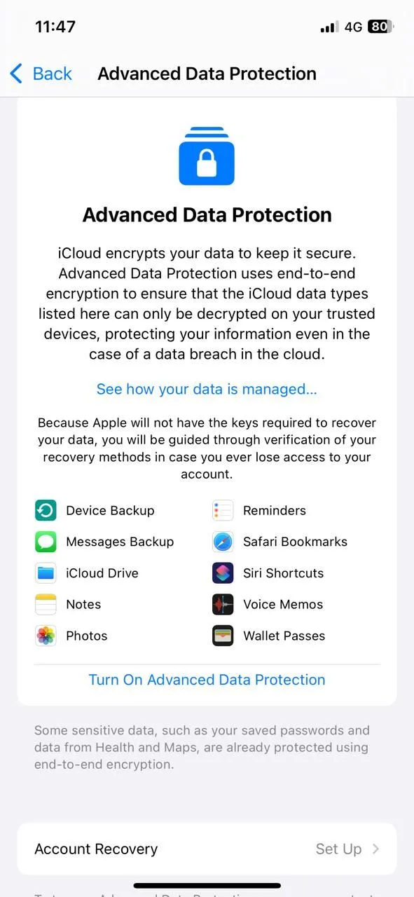 Bảo vệ dữ liệu nâng cao trên iPhone