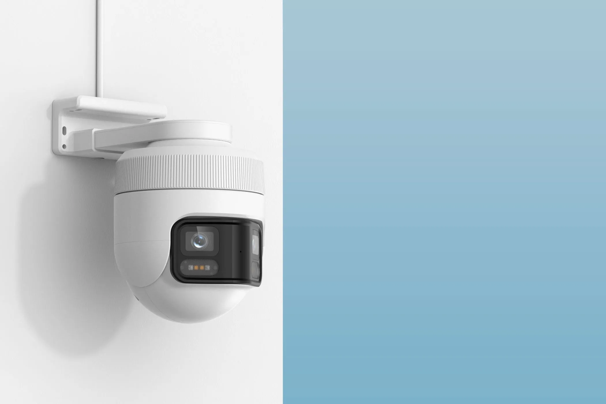 Cách lắp đặt linh hoạt của camera an ninh IMILAB EC6 Panorama trên tường ngoài trời