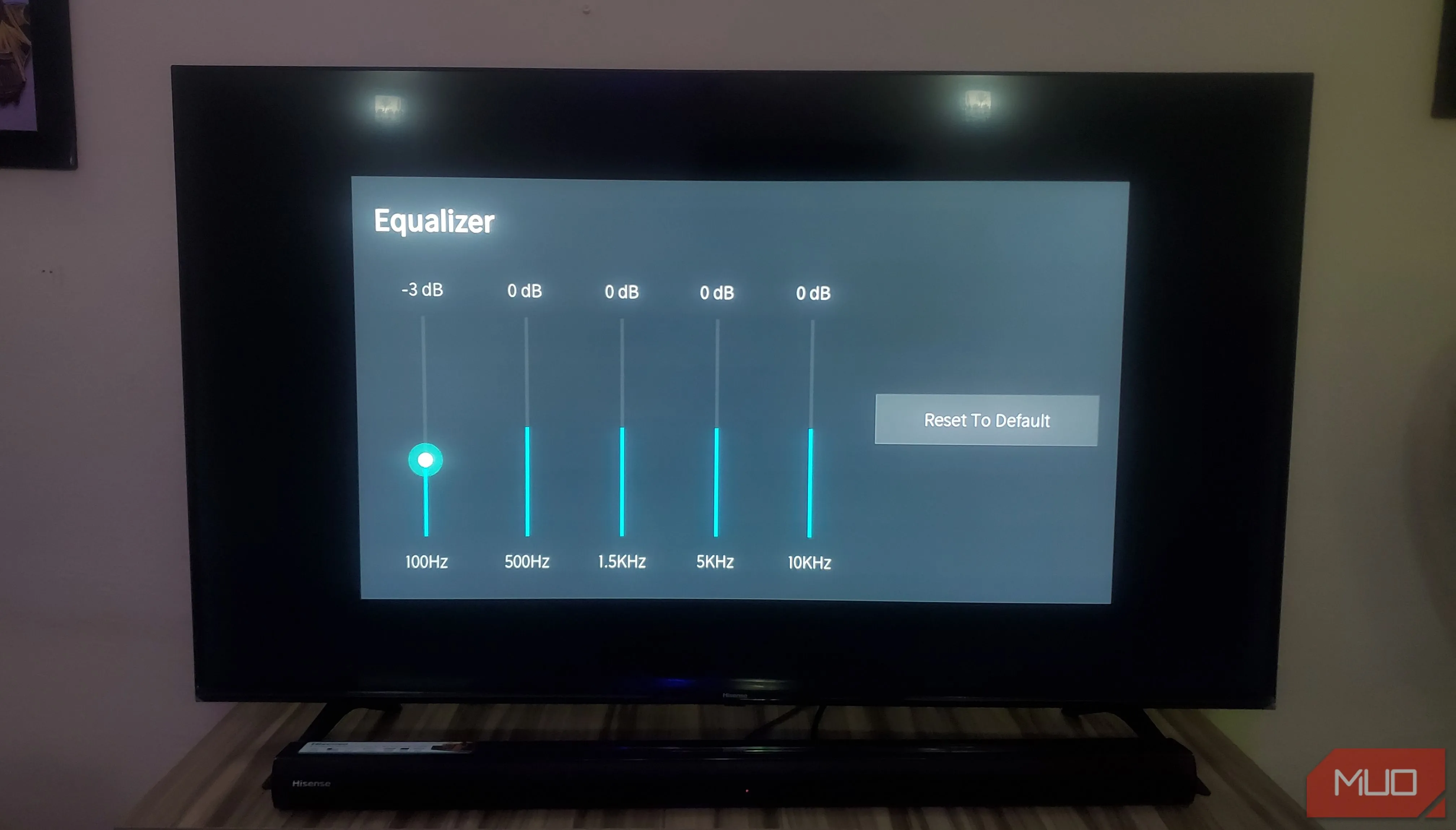 Cài đặt Equalizer và các dải tần số trên TV thông minh