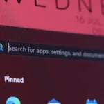 Hình ảnh minh họa tìm kiếm Windows trong menu Start