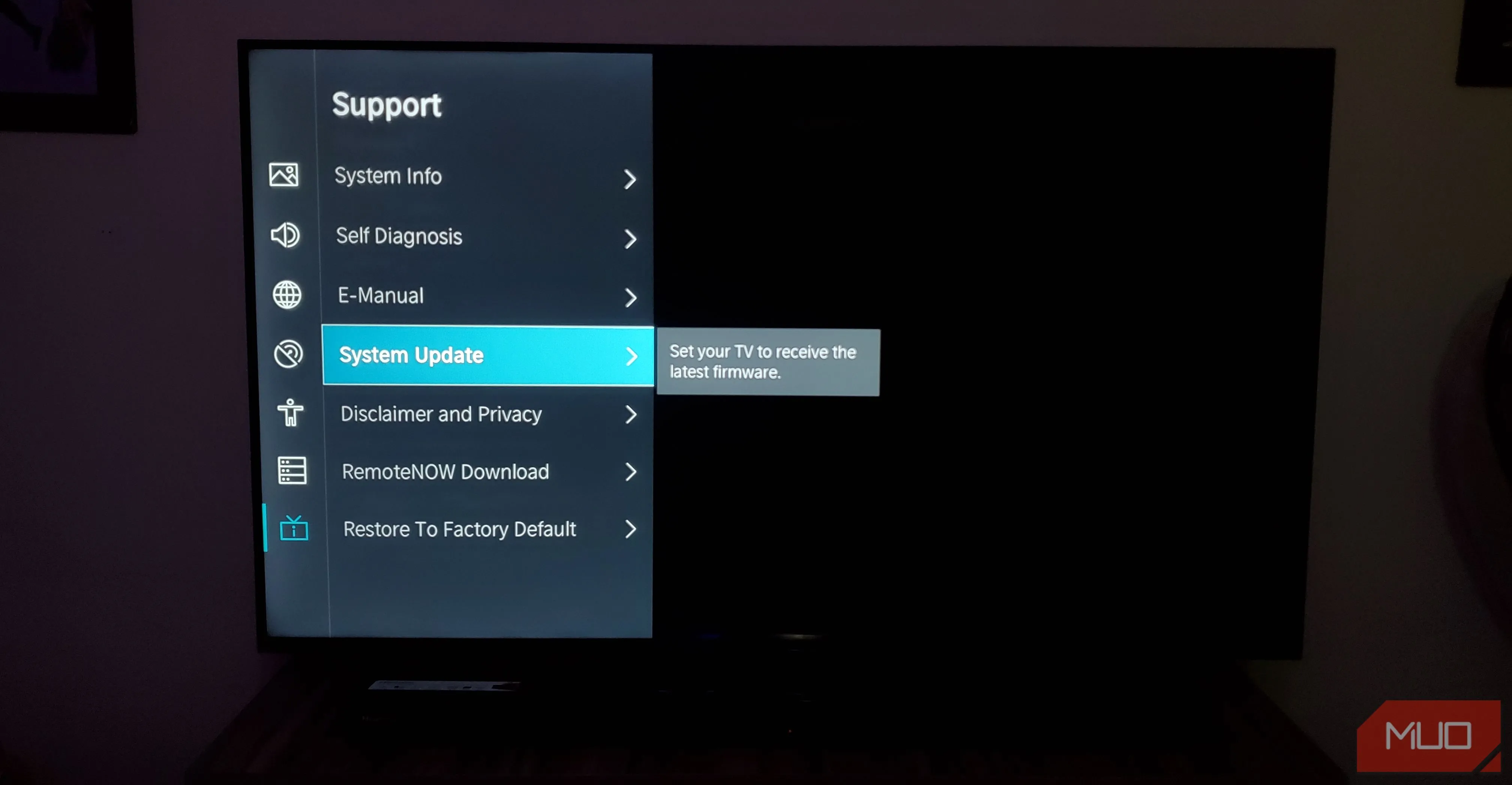 Hướng dẫn cập nhật Firmware hệ thống trên TV thông minh