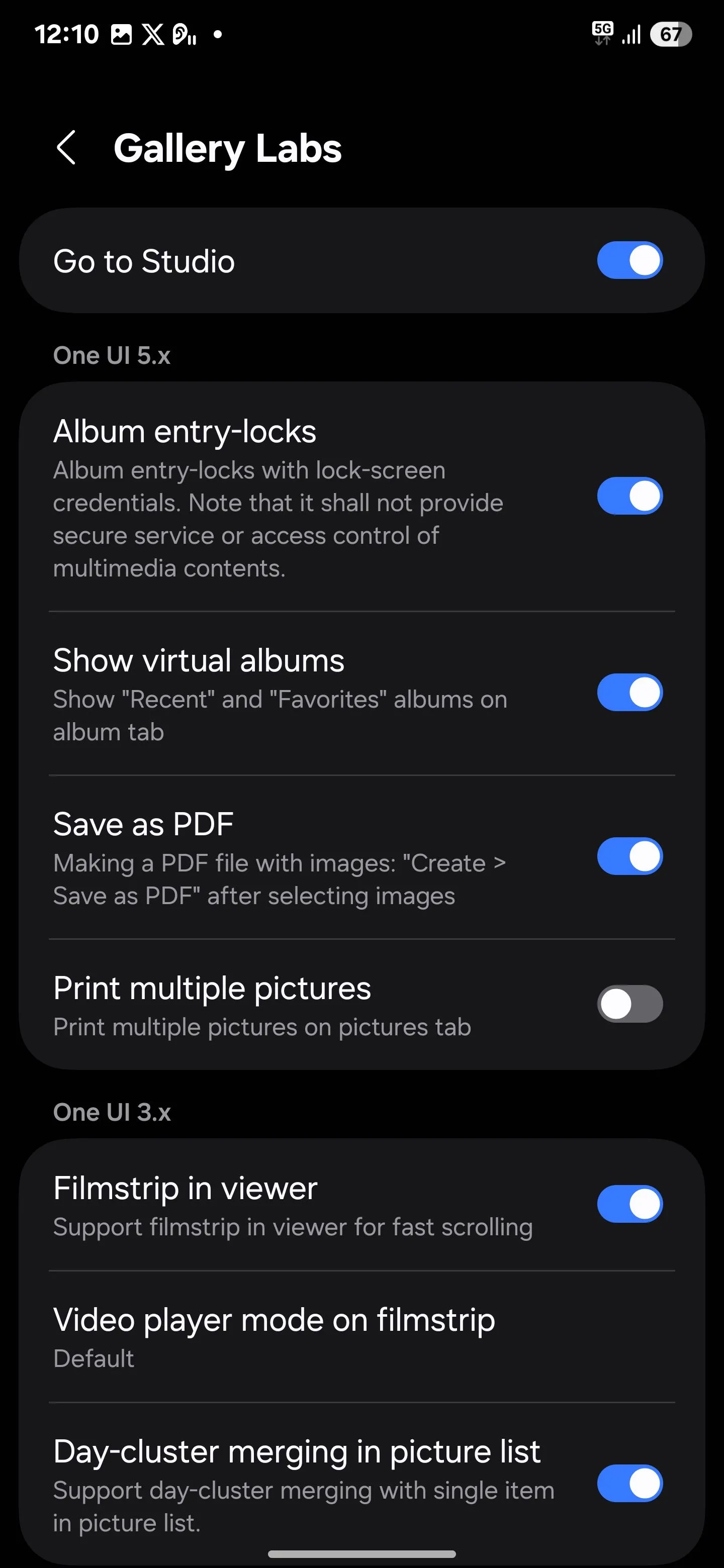 Kích hoạt các tính năng thử nghiệm trong Gallery Labs của Samsung