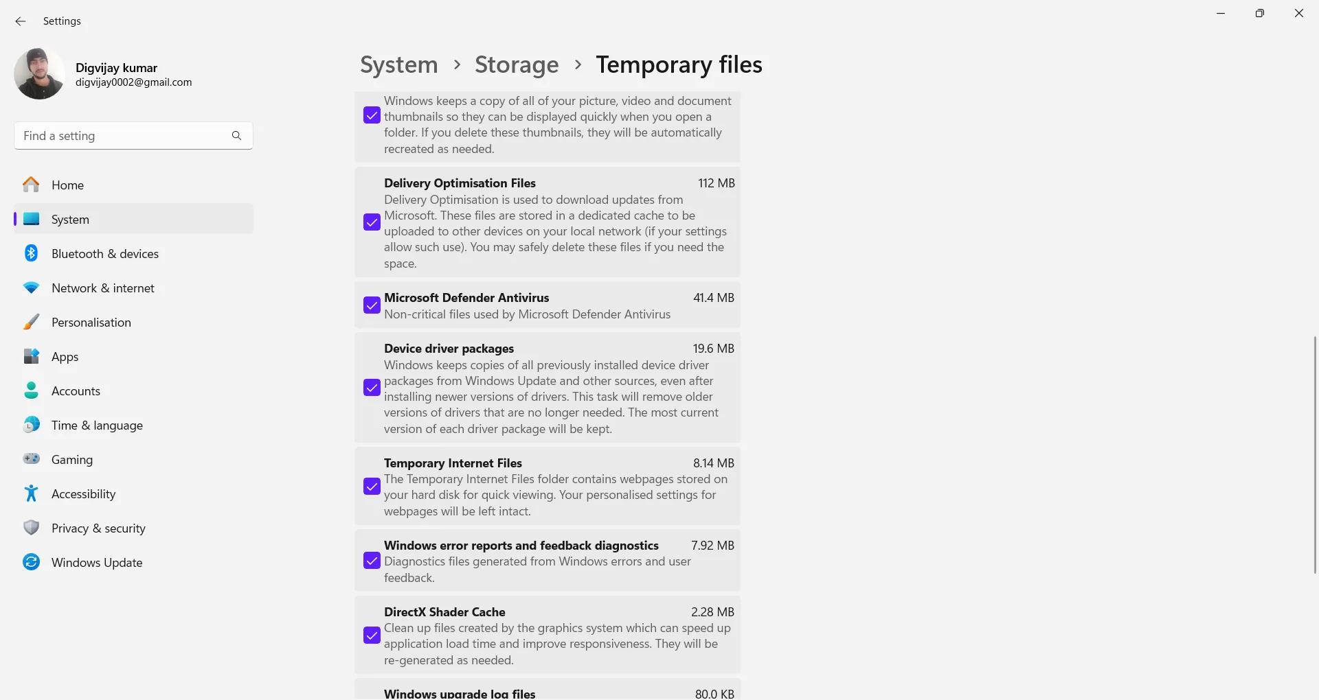 Loại bỏ file Tối ưu hóa Phân phối từ Cài đặt Windows để giải phóng bộ nhớ