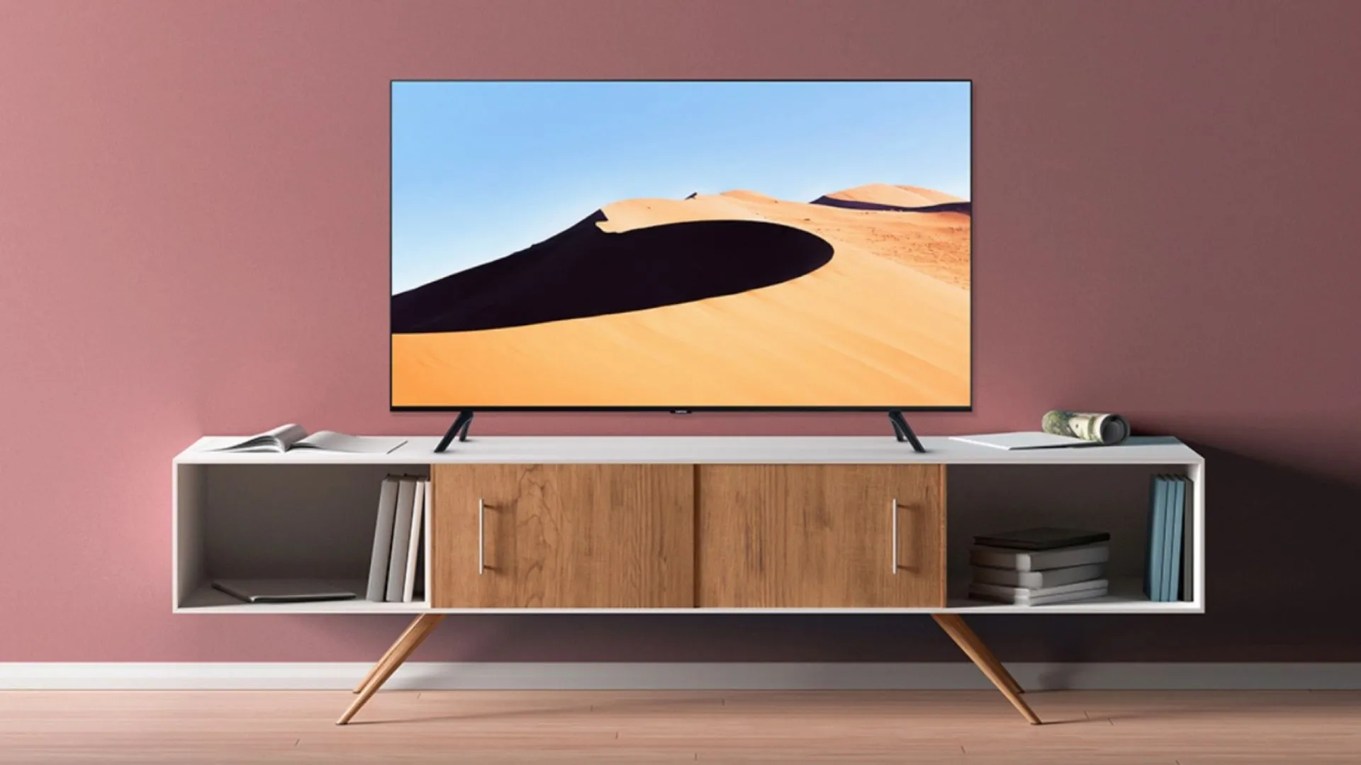 Mẫu Smart TV Samsung hiển thị hình ảnh với công nghệ HDR