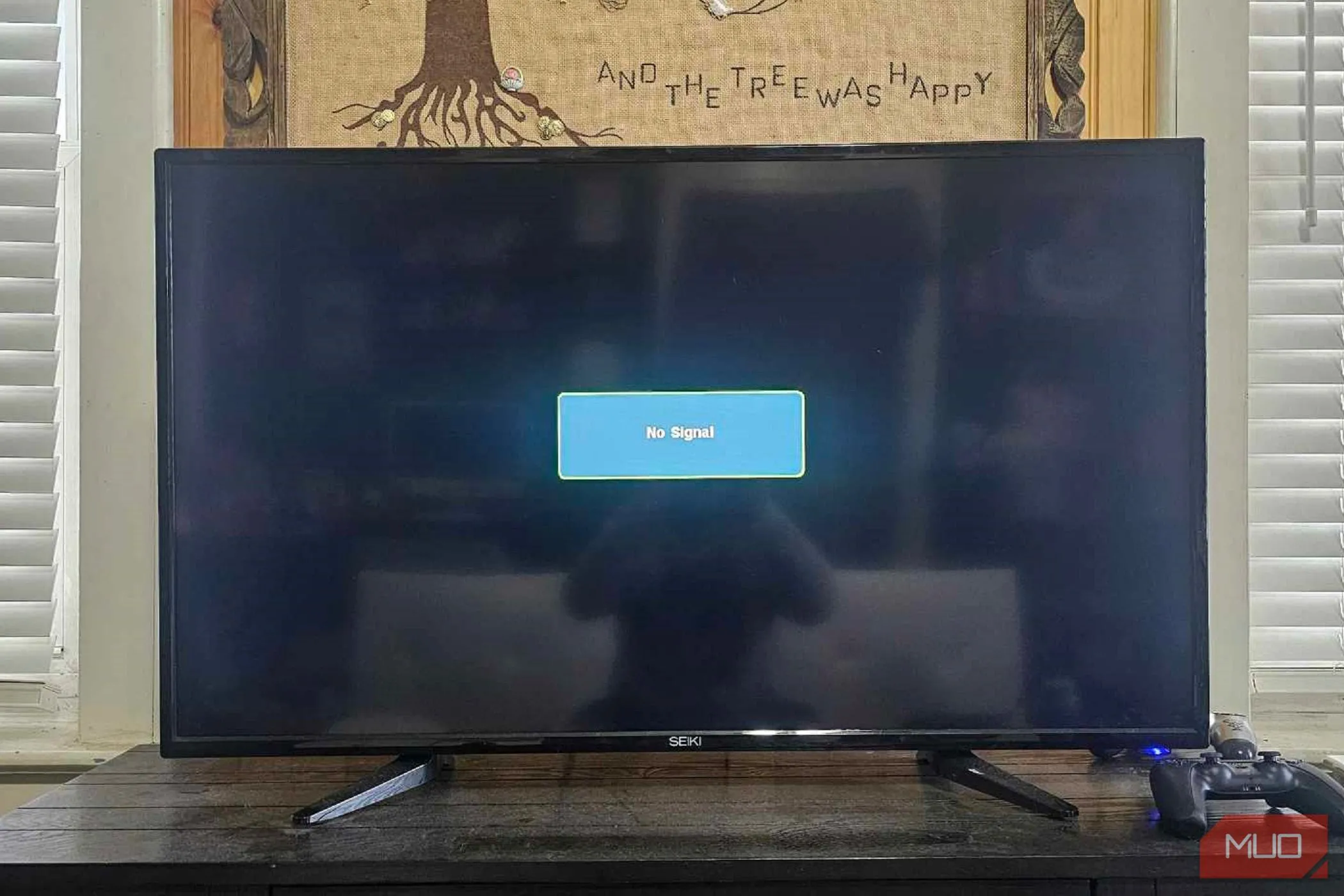 Smart TV hiển thị thông báo &quot;Không có tín hiệu video&quot; khi kiểm tra kết nối mạng