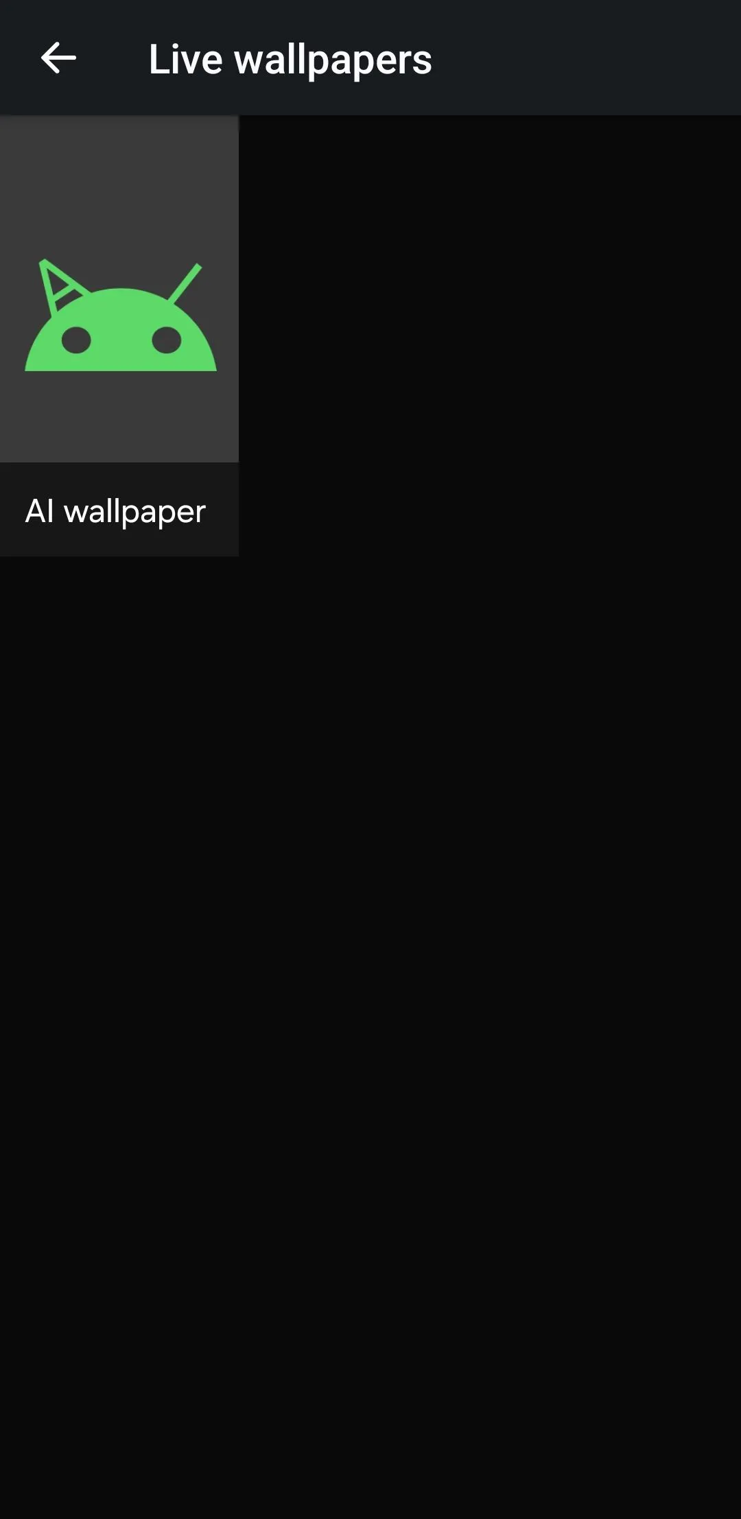 Tính năng hình nền AI trong ứng dụng Google Wallpapers trên Android, tạo ảnh nền độc đáo