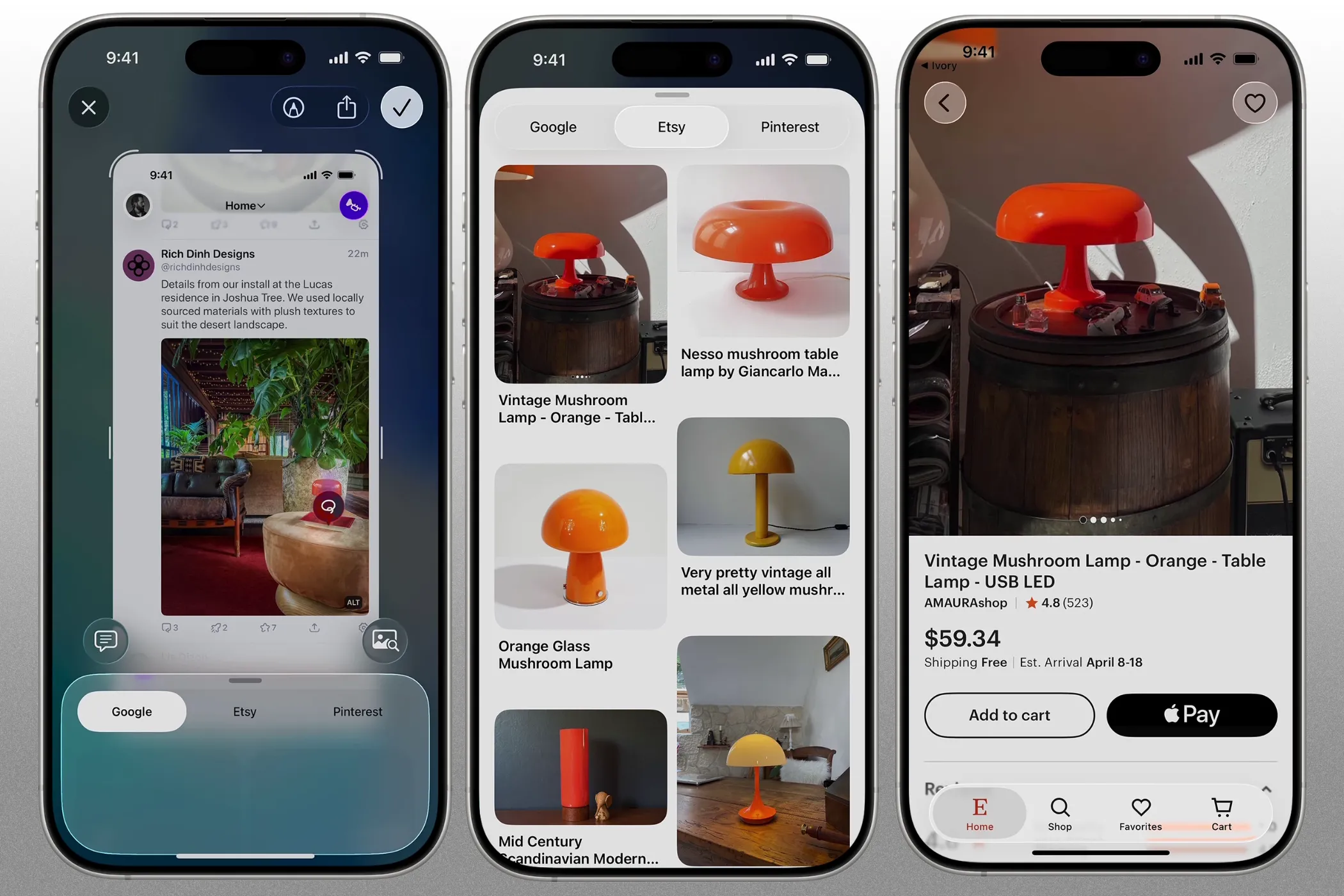 Tính năng nhận diện hình ảnh Visual Intelligence giúp tìm kiếm vật thể trên iPhone với iOS 26
