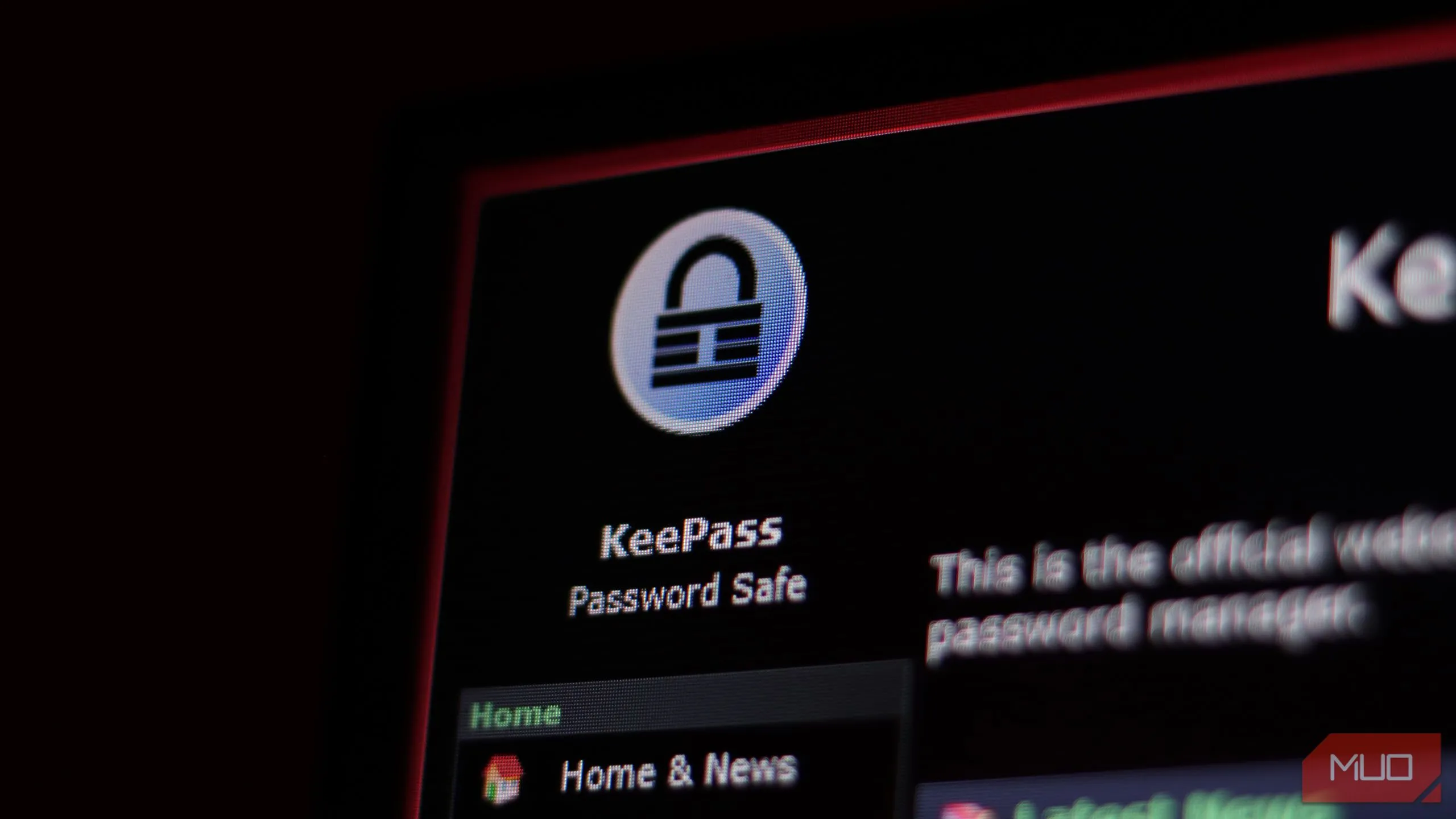 Trang web chính thức của KeePass Password Safe, một công cụ quản lý mật khẩu uy tín