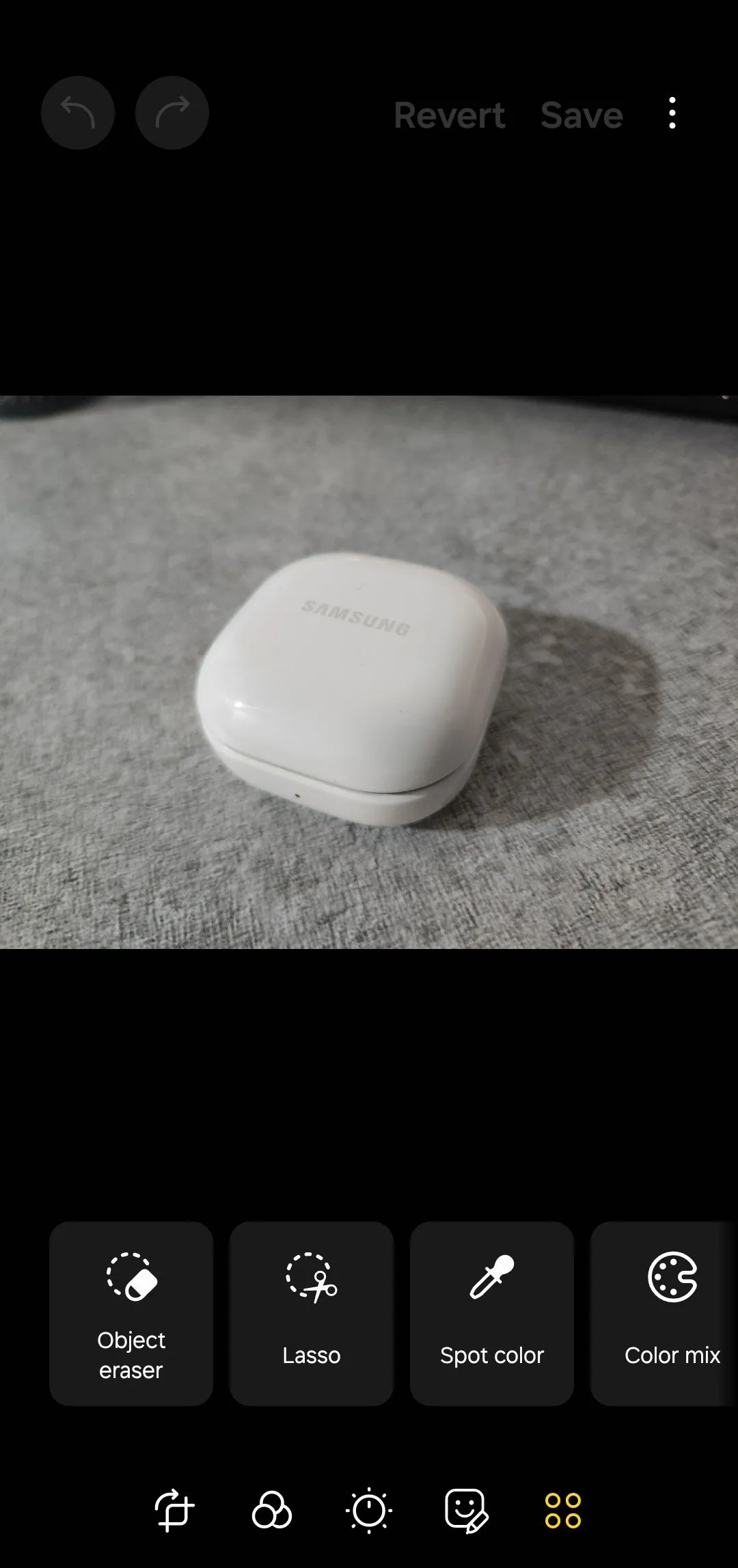 Trình chỉnh sửa ảnh trong ứng dụng Thư viện Samsung